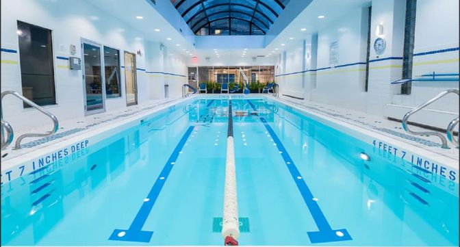 Interior, Pool, Recessed Lighting
