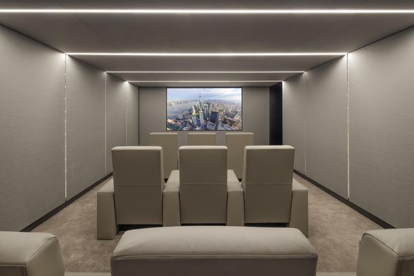 Home Theatre Room, Interior, Projection Screen, Theatre Room