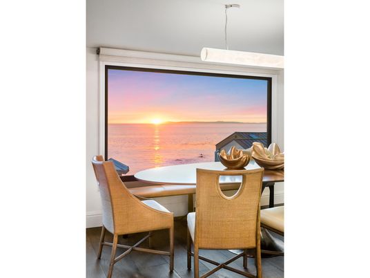 Dining room, Interior, Water