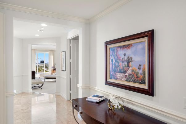 Interior, Marble, Recessed Lighting