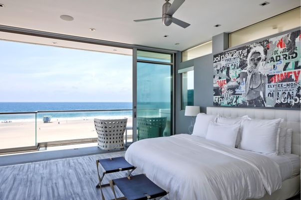 Bedroom, Interior, Recessed Lighting, Water