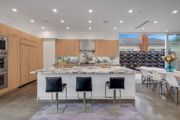 Interior, Kitchen, Recessed Lighting, Stainless Steel Appliances