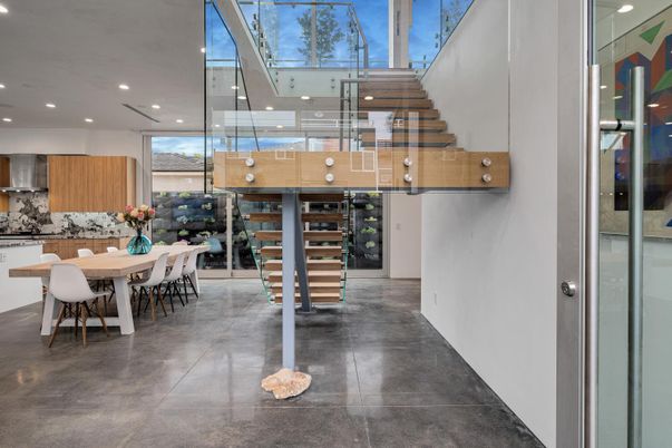 Dining room, Interior, Kitchen, Recessed Lighting