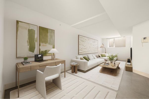 Home Office, Interior, Living room