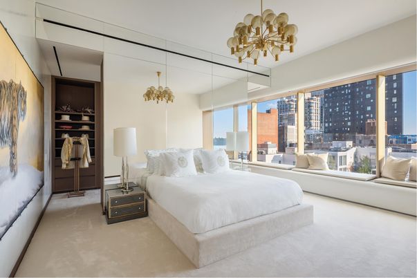 Bedroom, Interior, Pendant Lights