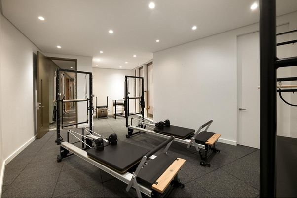 Fitness Equipment, Interior, Recessed Lighting