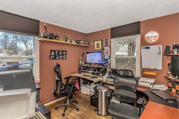 Home Office, Interior, Wood Texture Flooring