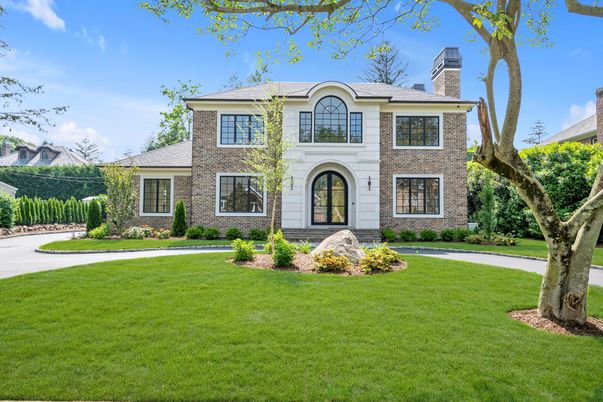 Exterior, Facade, Brick Facade, French Provincial