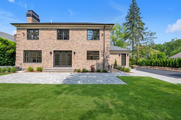 Backyard, Exterior, Facade, Brick Facade, Georgian