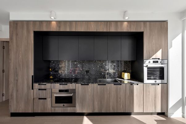 Interior, Kitchen, Stainless Steel Appliances