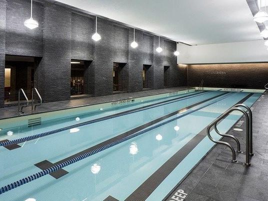 Interior, Pendant Lights, Pool