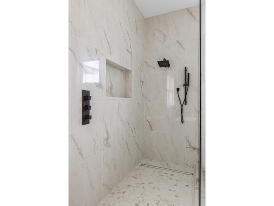 Bathroom, Interior, Marble Walls