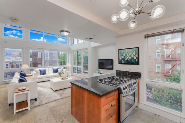 Interior, Kitchen, Living room, Pendant Lights