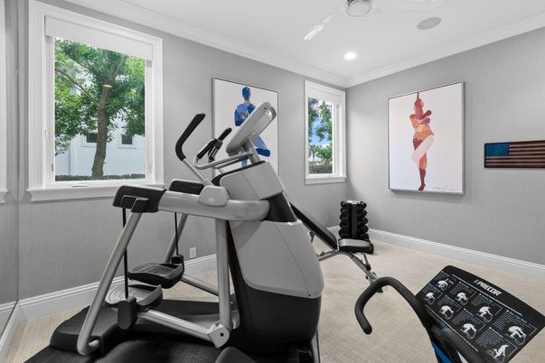 Fitness Equipment, Interior, Recessed Lighting
