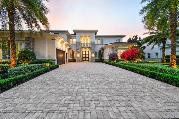 Backyard, Exterior, Facade, Mediterranean