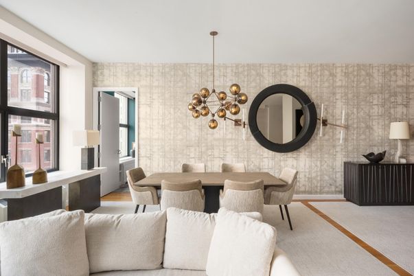 Dining room, Interior, Living room, Pendant Lights