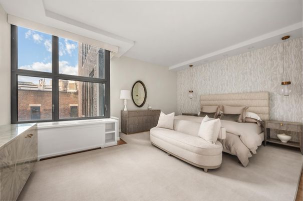 Bedroom, Interior, Pendant Lights