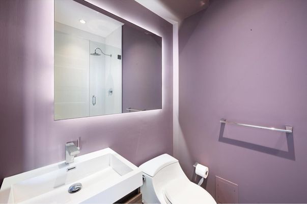 Bathroom, Interior, Recessed Lighting