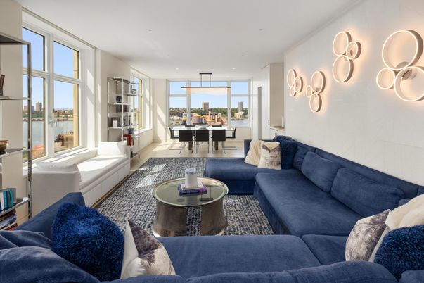 Dining room, Interior, Living room, Pendant Lights, Recessed Lighting