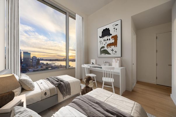 Bedroom, Home Office, Interior, Wood Texture Flooring