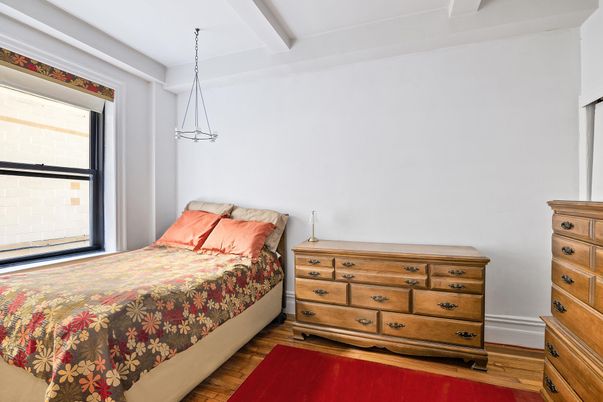 Bedroom, Interior, Pendant Lights, Wood Texture Flooring