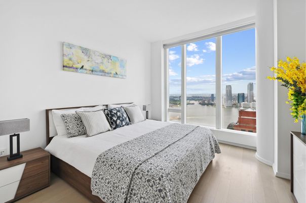 Bedroom, Interior, Water, Wood Texture Flooring