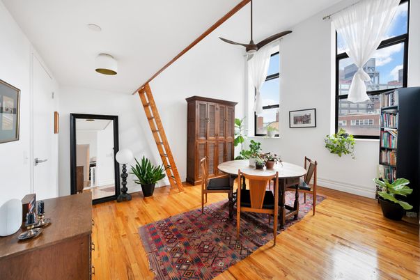 Dining room, Interior, Wood Texture Flooring