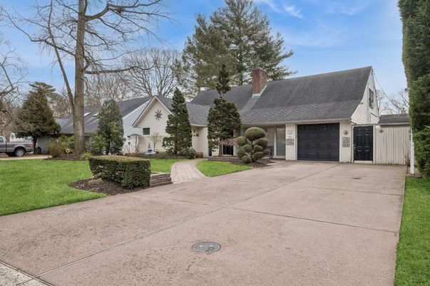 Attached, Backyard, Exterior, Facade, Cape Cod