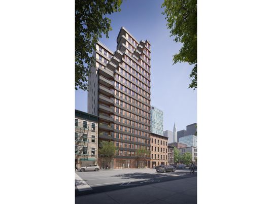 Exterior, Facade, Highrise