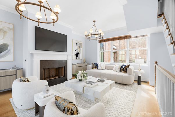 Chandelier, Fireplace, Interior, Living room, Wood Texture Flooring