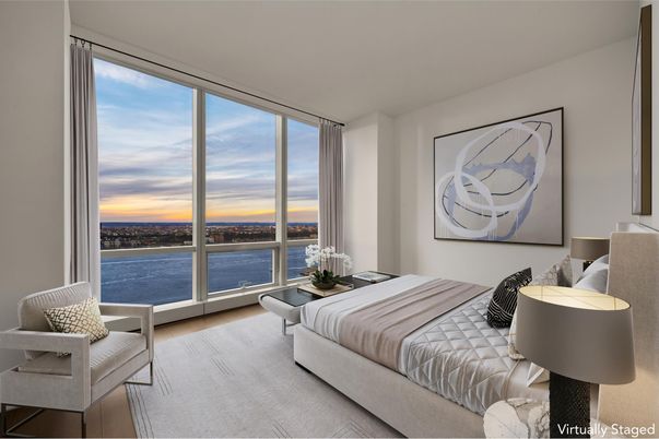 Bedroom, Interior, Water, Wood Texture Flooring
