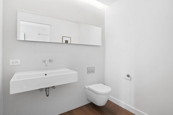 Bathroom, Interior, Wood Texture Flooring