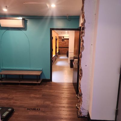 Elevator, Interior, Recessed Lighting, Wood Texture Flooring