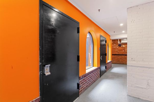 Interior, Recessed Lighting, Stone Walls