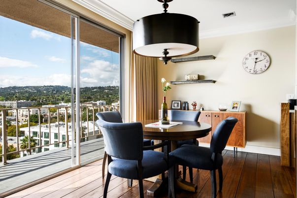 Dining room, Interior, Wood Texture Flooring