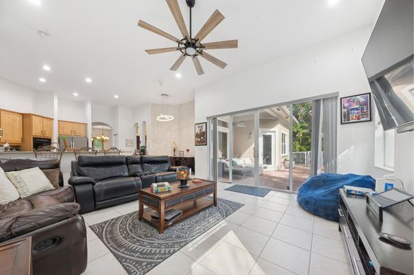 Interior, Kitchen, Living room, Pendant Lights, Recessed Lighting