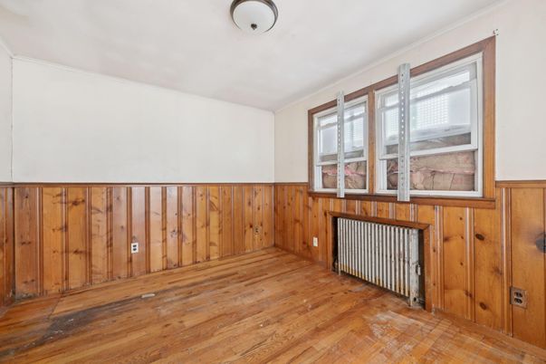 Empty room, Interior, Wood Texture Flooring, Wooden Walls