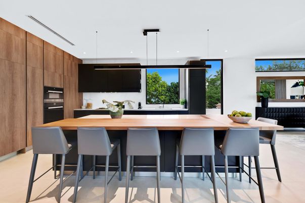 Interior, Kitchen, Pendant Lights, Recessed Lighting
