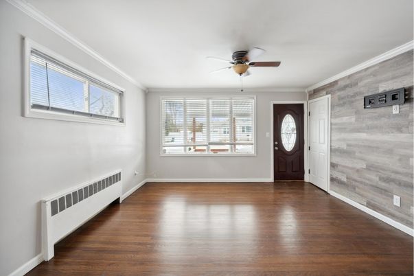 Empty room, Interior, Wood Texture Flooring
