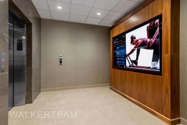 Elevator, Interior, Recessed Lighting
