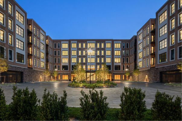 Exterior, Facade, Condo Building