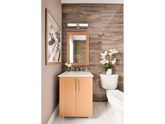 Bathroom, Interior, Wooden Walls