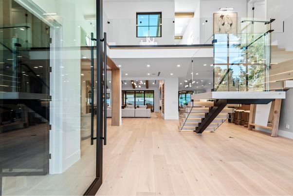 Interior, Recessed Lighting, Wood Texture Flooring