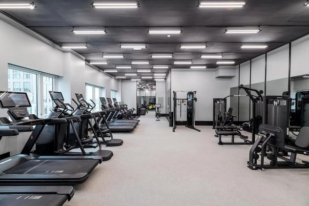 Fitness Equipment, Gym, Interior