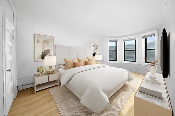 Bedroom, Interior, Water, Wood Texture Flooring