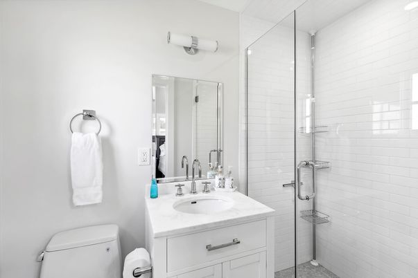 Bathroom, Glass Shower, Interior