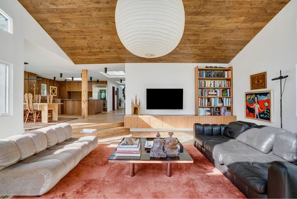 Interior, Living room, Wooden Ceilings