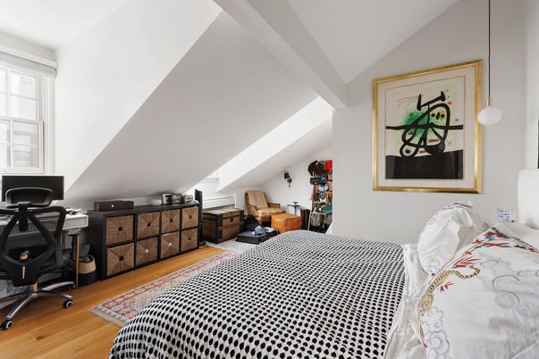 Bedroom, Home Office, Interior, Wood Texture Flooring
