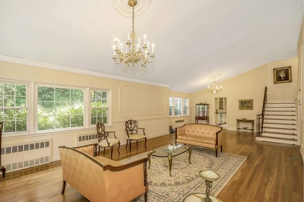 Chandelier, Interior, Living room, Wood Texture Flooring
