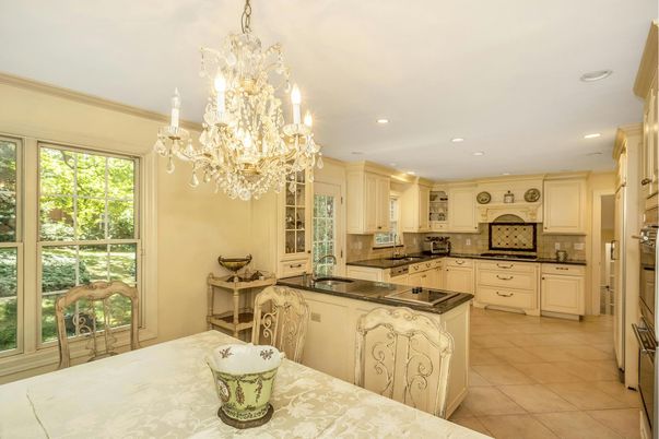 Chandelier, Interior, Kitchen, Recessed Lighting